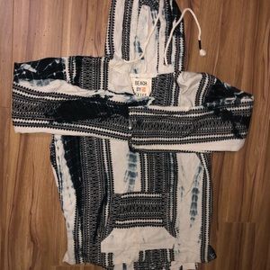 Beach tie-dye hoodie